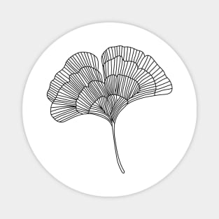 Tropical Fan Leaf Magnet